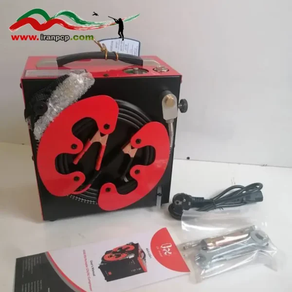 کمپرسور GX سایز بزرگ 300 بار بدون آب روغن دوکاره