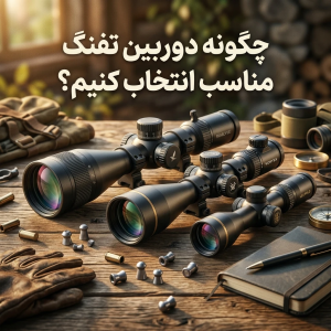 چگونه دوربین تفنگ مناسب انتخاب کنیم؟ 