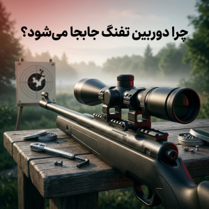 چرا دوربین تفنگ جابجا می‌شود؟ 